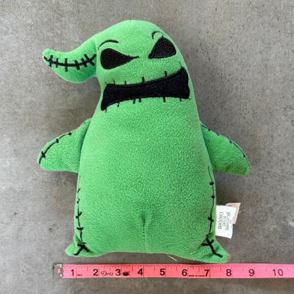 Disney The Nightmare Before Christmas Oogie Boogie 9" Green Plush - Picture 5 of 5